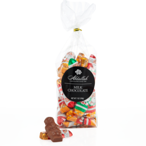 Milk Chocolate Foiled Santas